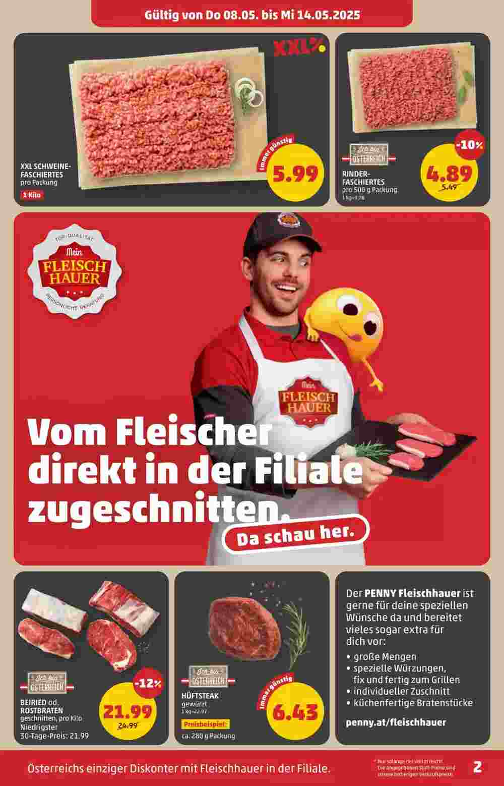 PENNY Flugblatt (ab 08.05.2025) - Angebote und Prospekt - Seite 2