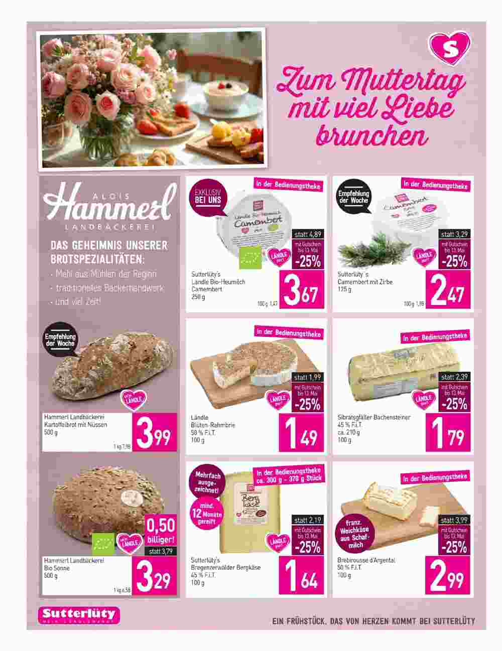 Sutterlüty Flugblatt (ab 08.05.2025) - Angebote und Prospekt - Seite 10