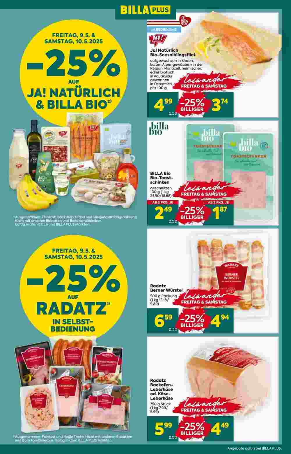Billa Flugblatt (ab 08.05.2025) - Angebote und Prospekt - Seite 3