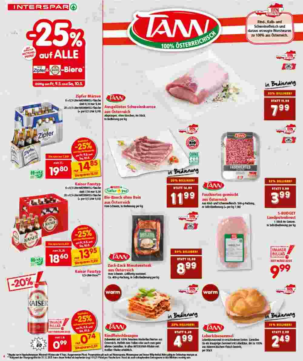 Interspar Flugblatt (ab 08.05.2025) - Angebote und Prospekt - Seite 4