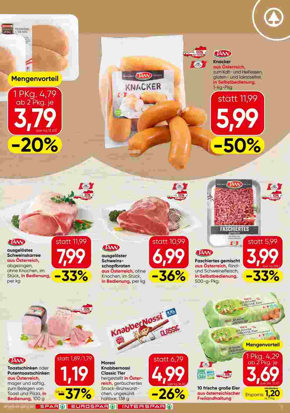 Spar Flugblatt (ab 08.05.2025) - Angebote und Prospekt - Seite 11