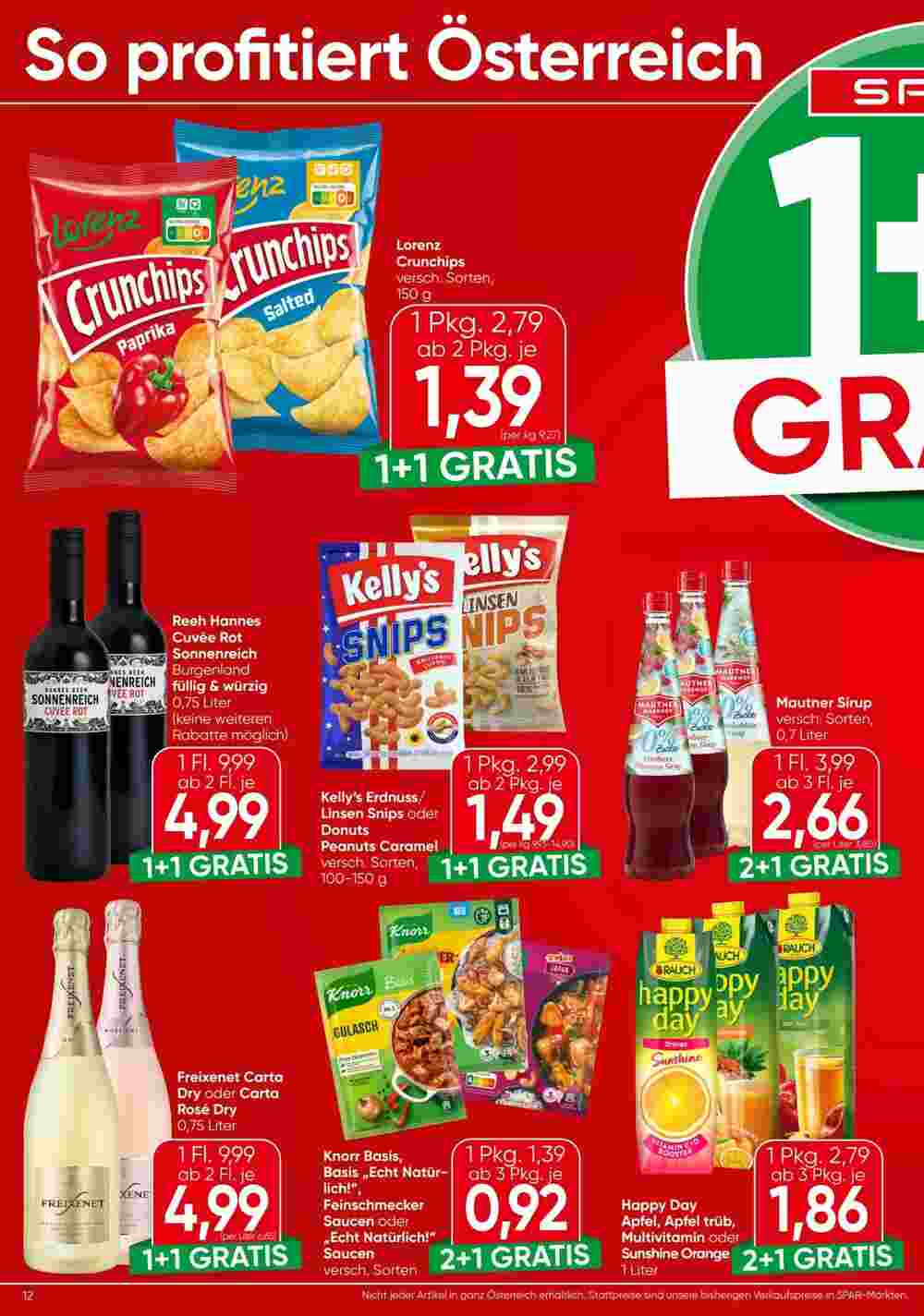 Spar Flugblatt (ab 08.05.2025) - Angebote und Prospekt - Seite 12