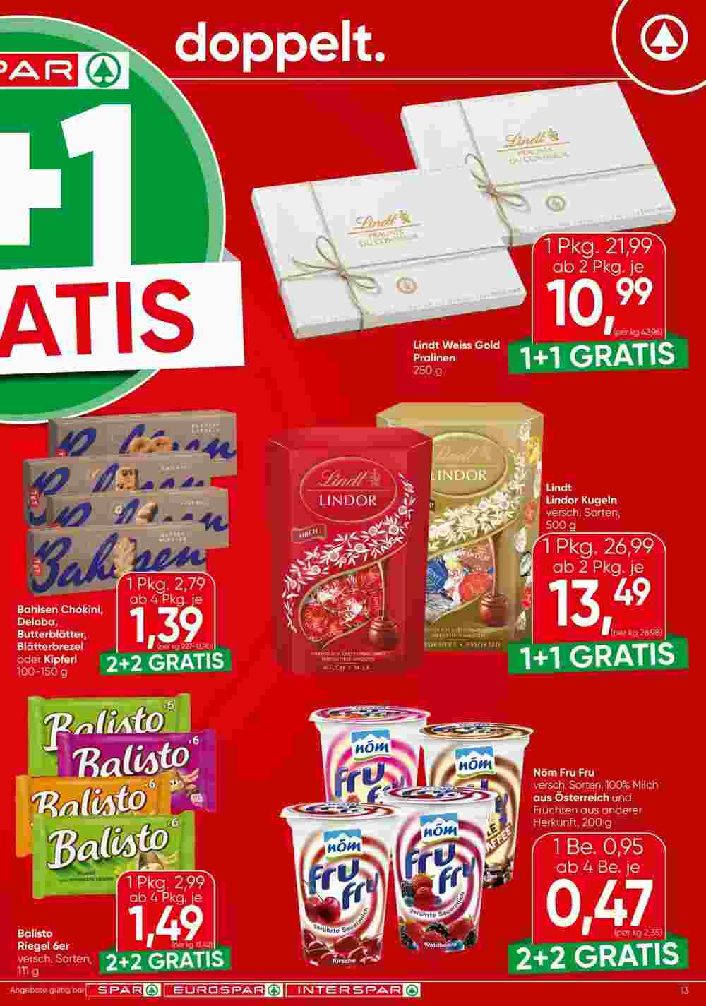 Spar Flugblatt (ab 08.05.2025) - Angebote und Prospekt - Seite 13