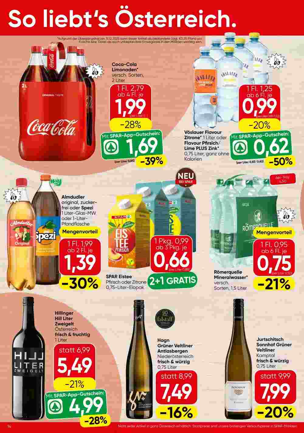 Spar Flugblatt (ab 08.05.2025) - Angebote und Prospekt - Seite 14