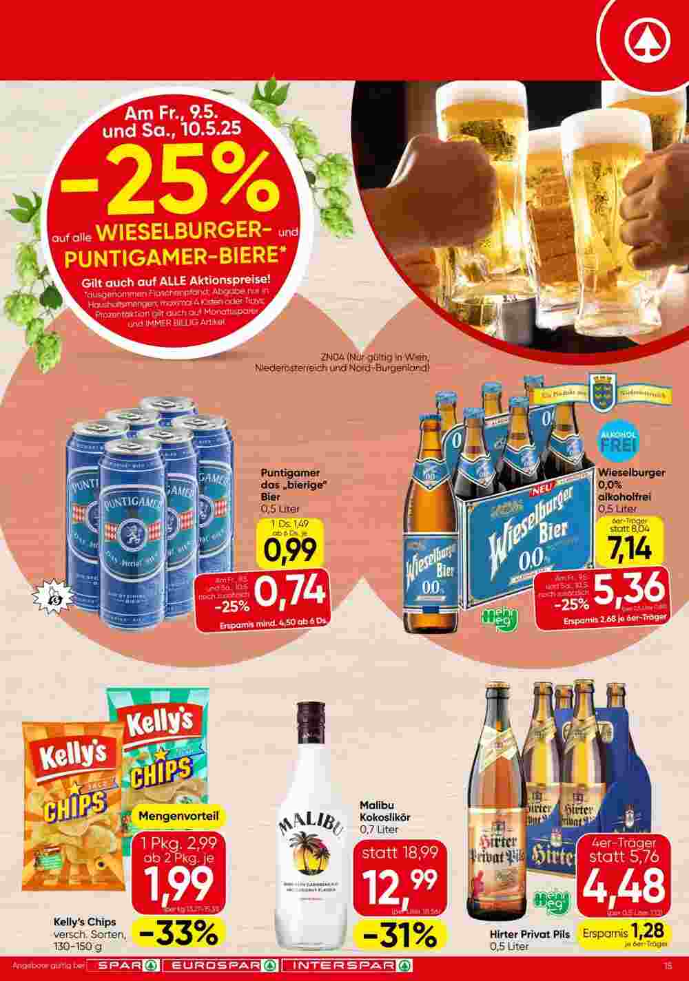 Spar Flugblatt (ab 08.05.2025) - Angebote und Prospekt - Seite 15