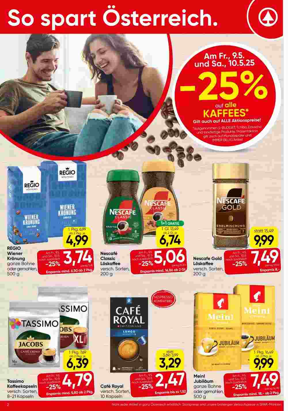 Spar Flugblatt (ab 08.05.2025) - Angebote und Prospekt - Seite 2