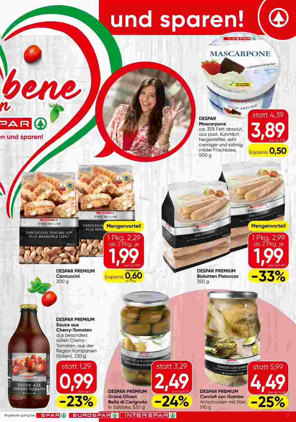 Spar Flugblatt (ab 08.05.2025) - Angebote und Prospekt - Seite 7