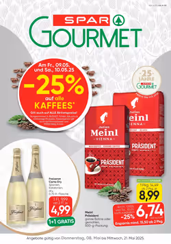 SPAR Gourmet Flugblatt (ab 08.05.2025) - Angebote und Prospekt