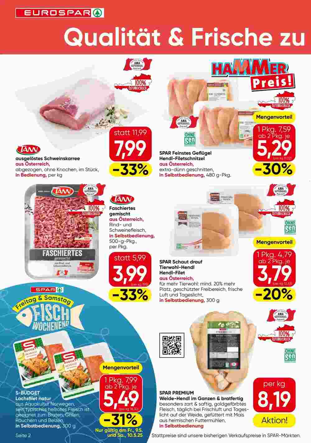 Eurospar Flugblatt (ab 08.05.2025) - Angebote und Prospekt - Seite 2