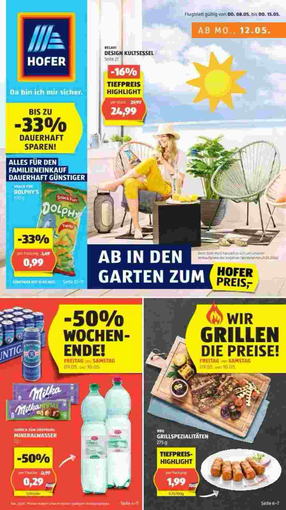 Hofer Flugblatt (ab 08.05.2025) - Angebote und Prospekt - Seite 1