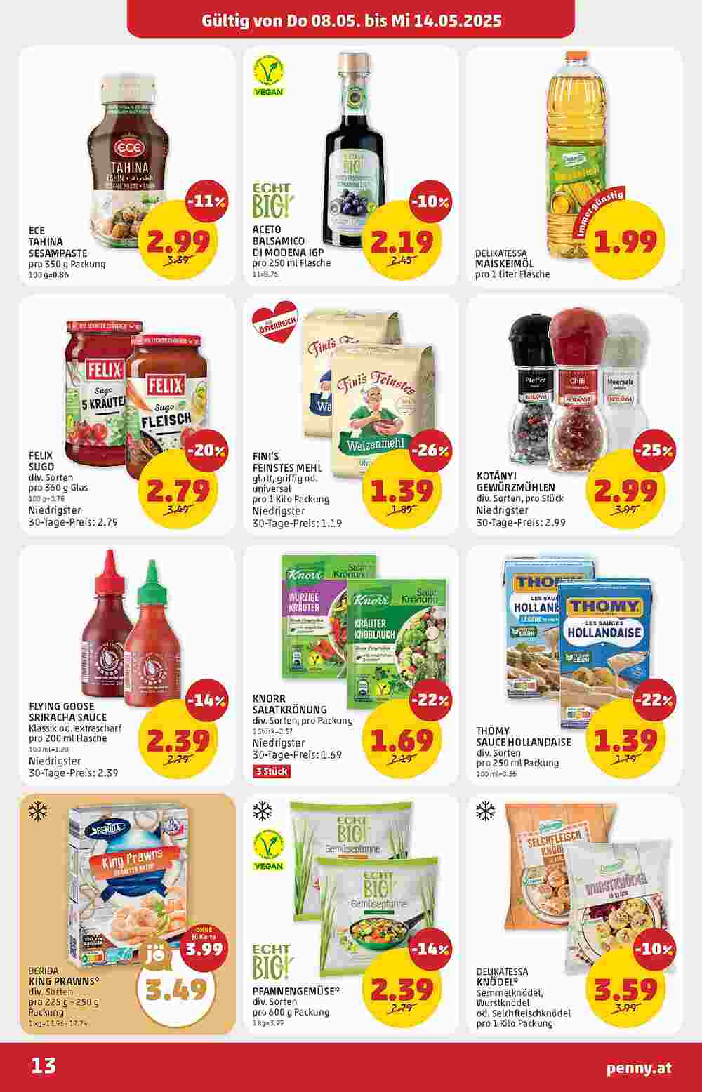 PENNY Flugblatt (ab 08.05.2025) - Angebote und Prospekt - Seite 13