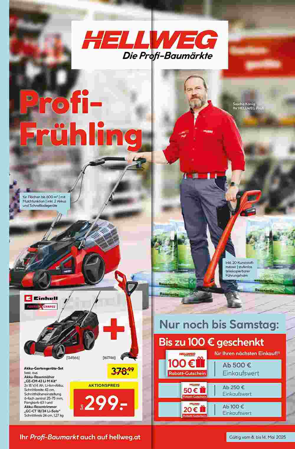 Hellweg Flugblatt (ab 08.05.2025) - Angebote und Prospekt - Seite 1