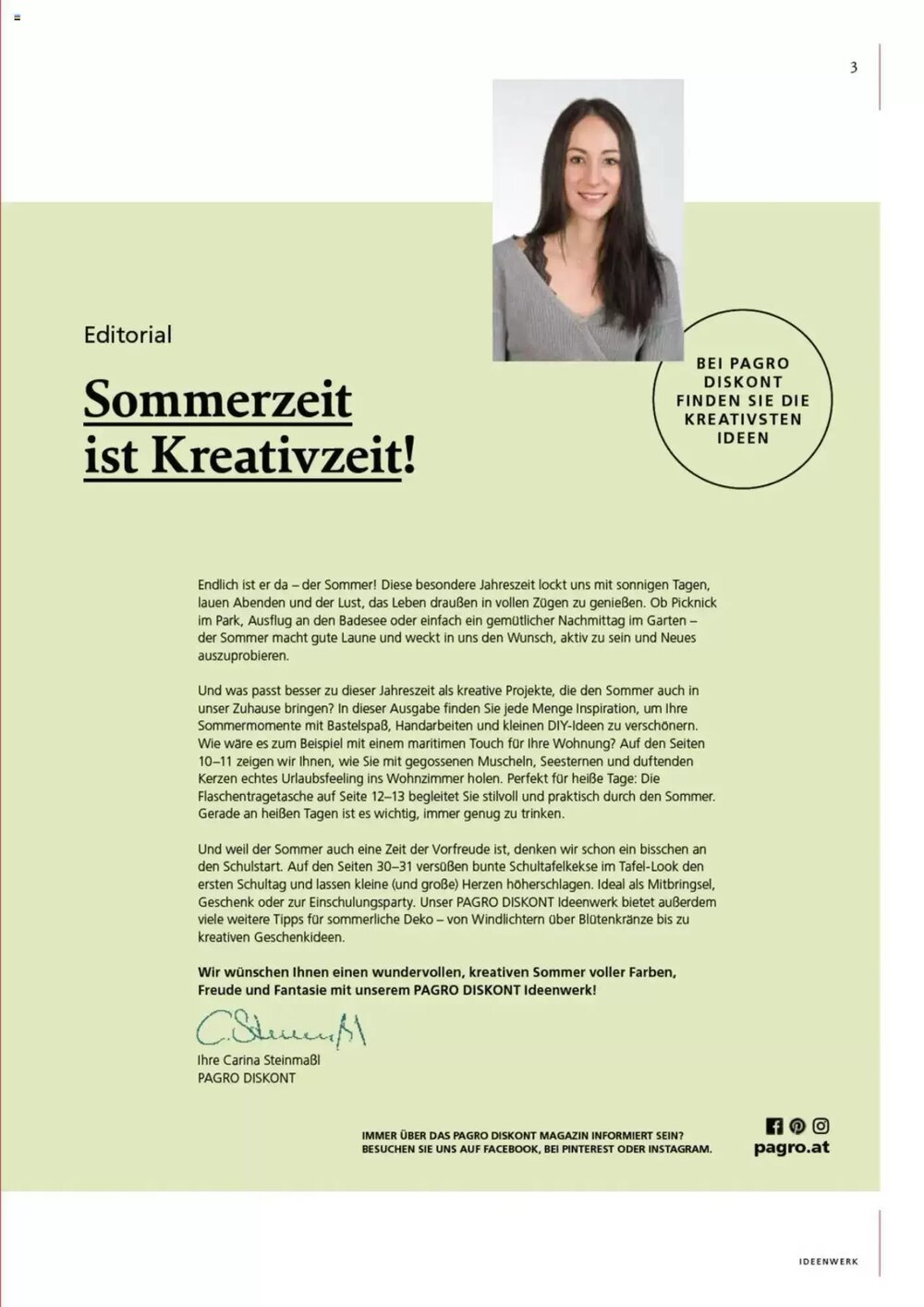 Pagro Diskont Flugblatt (ab 08.05.2025) - Angebote und Prospekt - Seite 3