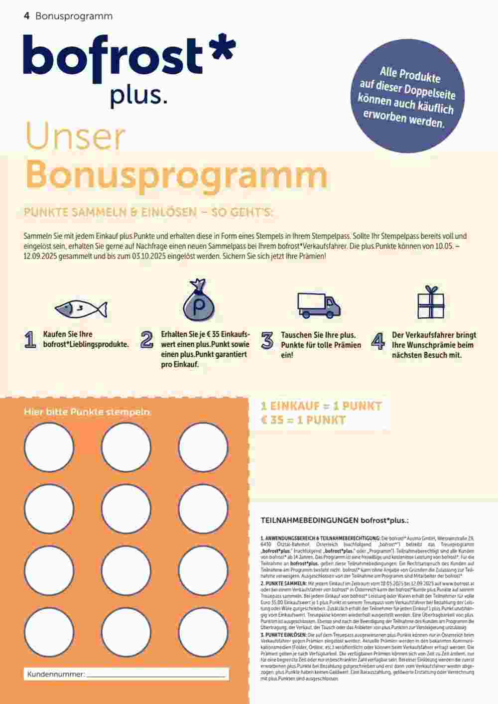 Bofrost Flugblatt (ab 10.05.2025) - Angebote und Prospekt - Seite 4