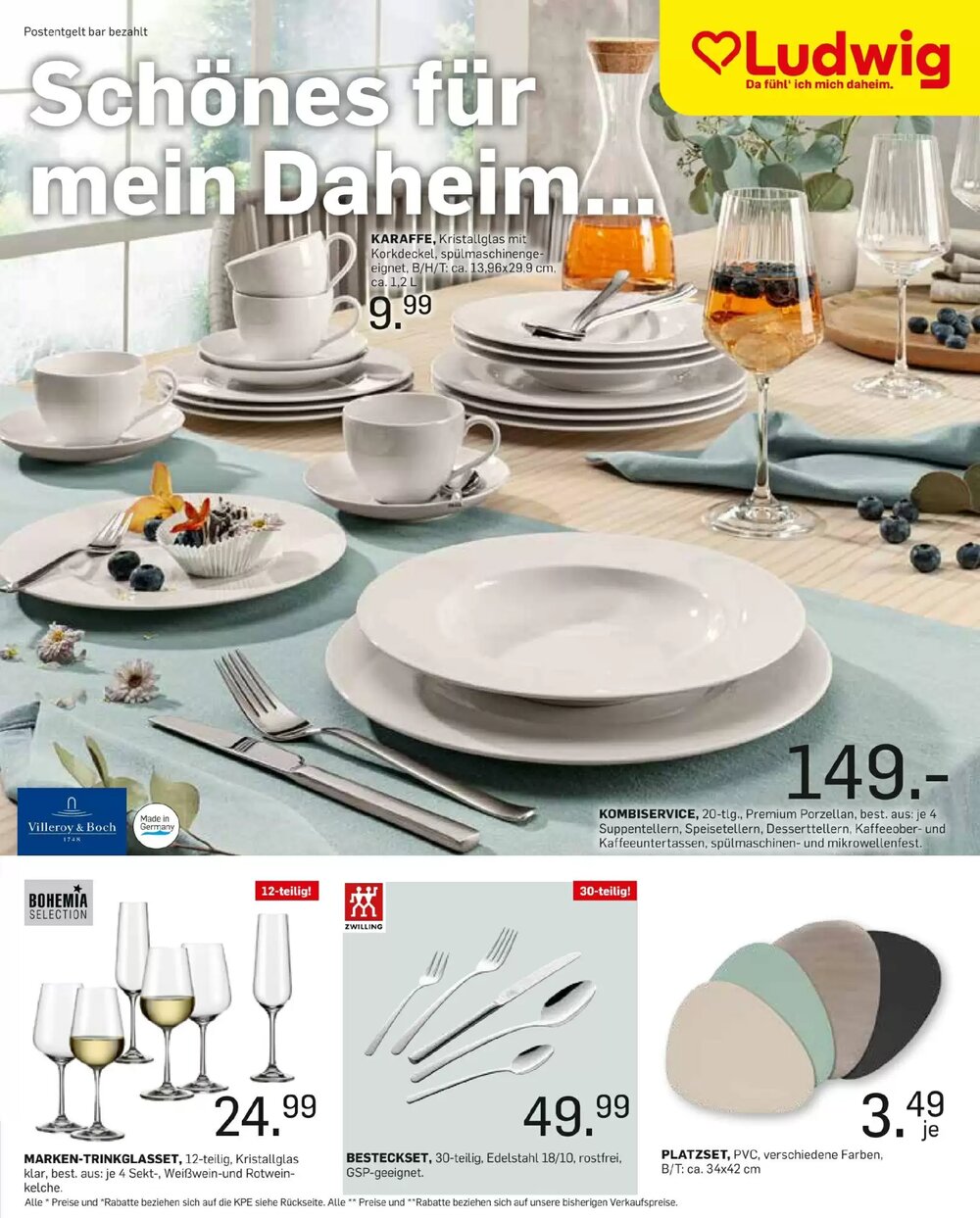 Möbel Ludwig Flugblatt (ab 11.05.2025) - Angebote und Prospekt - Seite 1