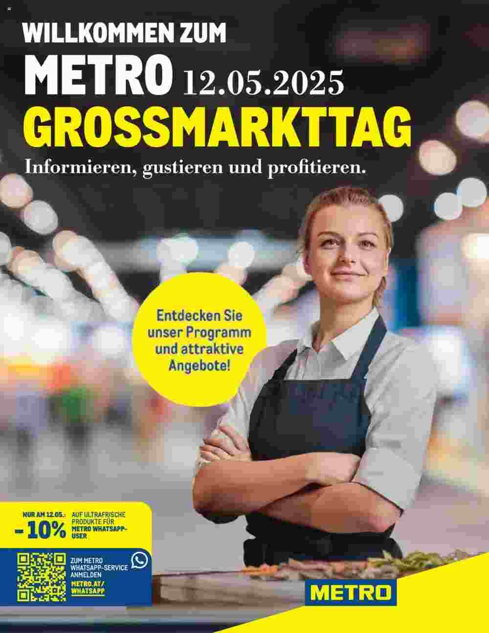 Metro Flugblatt (ab 12.05.2025) - Angebote und Prospekt - Seite 1