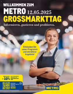 Metro Flugblatt (ab 12.05.2025) - Angebote und Prospekt