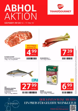 Transgourmet Flugblatt (ab 12.05.2025) - Angebote und Prospekt