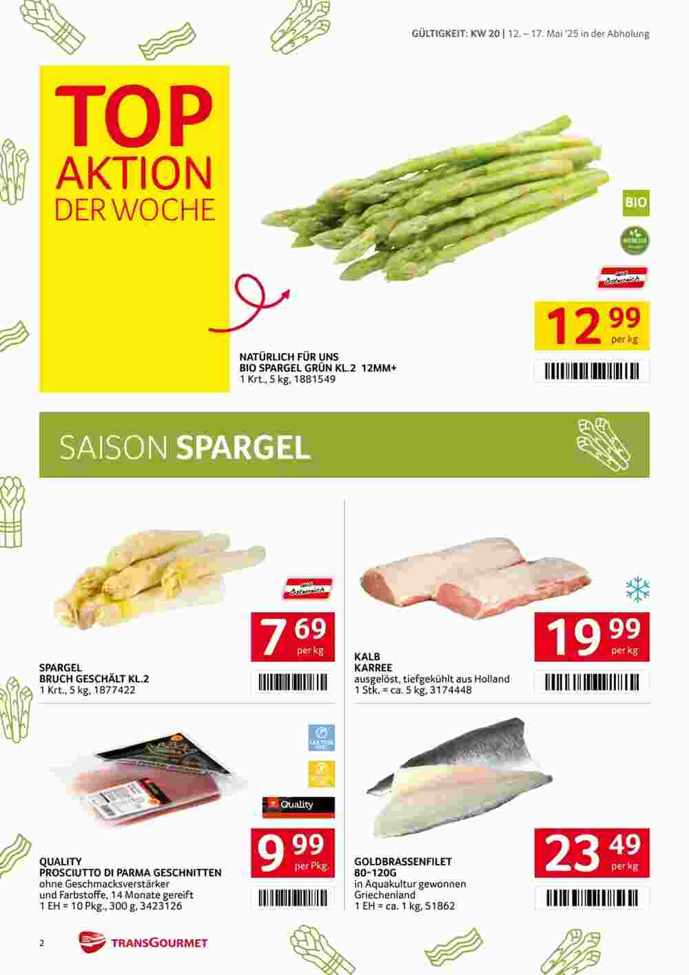 Transgourmet Flugblatt (ab 12.05.2025) - Angebote und Prospekt - Seite 2