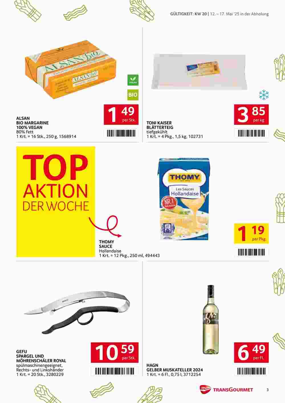Transgourmet Flugblatt (ab 12.05.2025) - Angebote und Prospekt - Seite 3