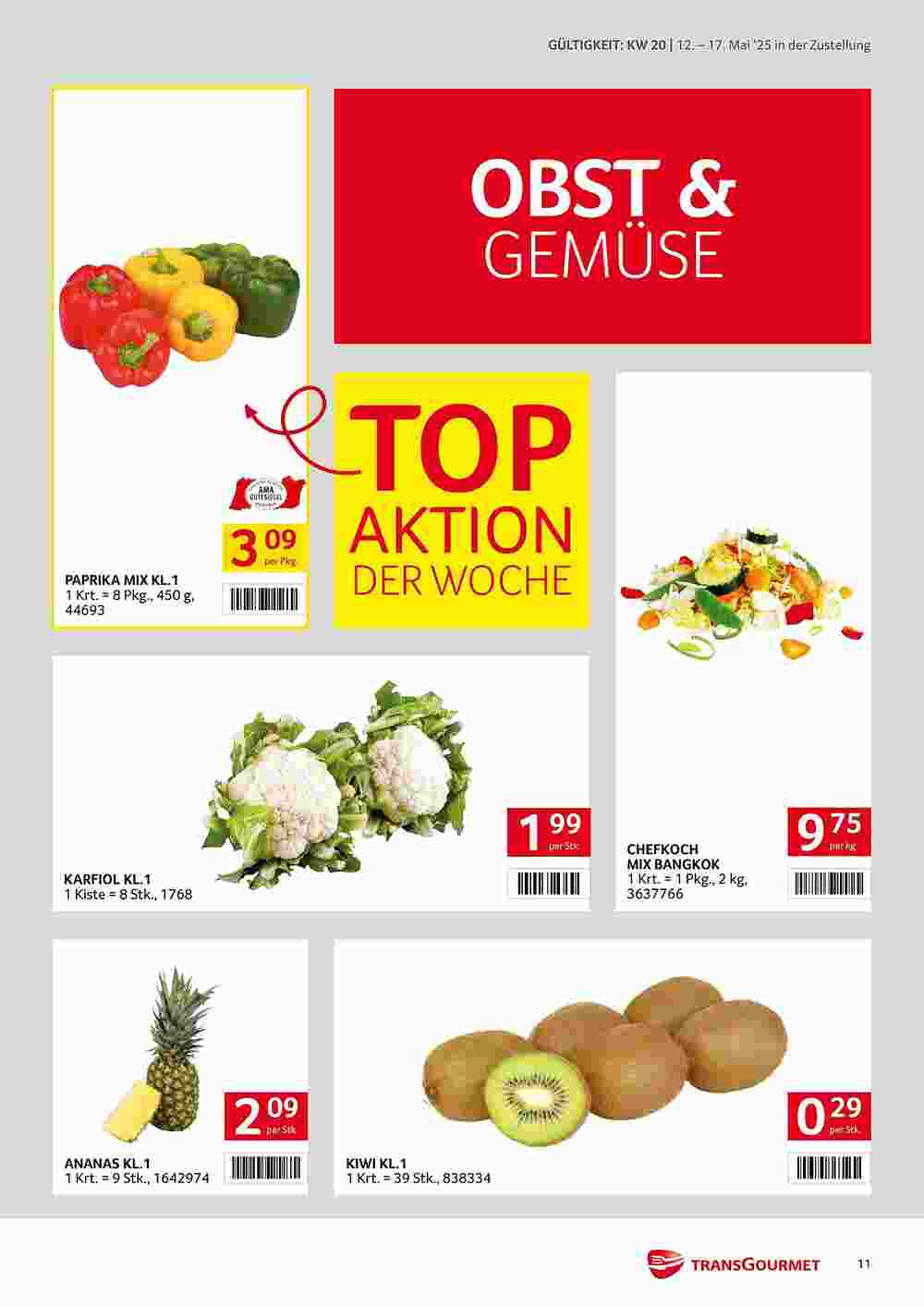 Transgourmet Flugblatt (ab 12.05.2025) - Angebote und Prospekt - Seite 11