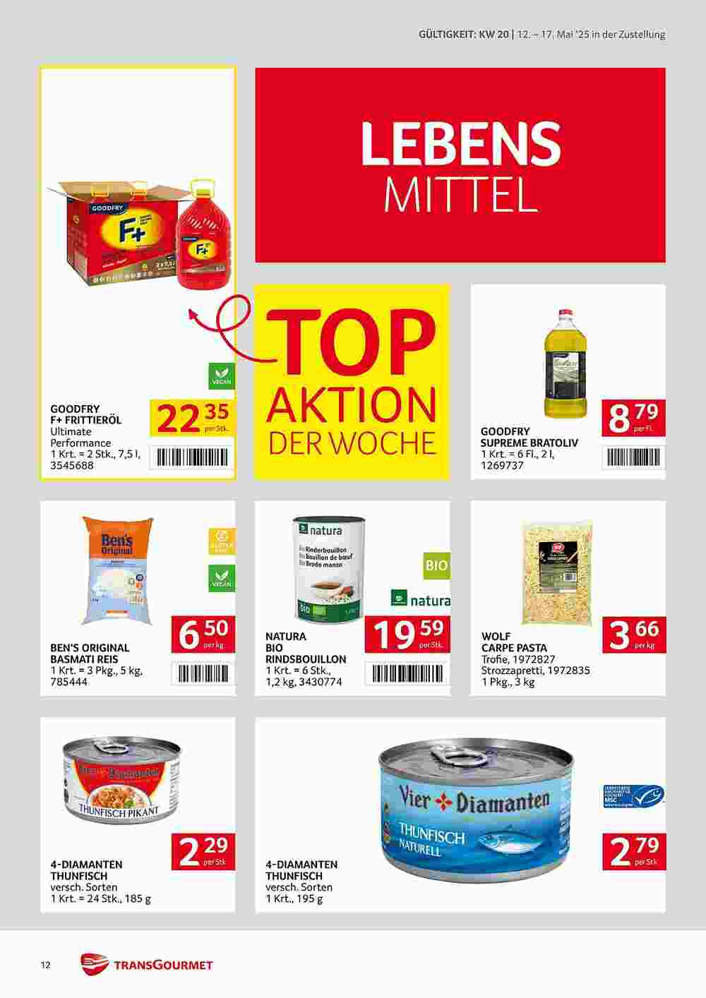 Transgourmet Flugblatt (ab 12.05.2025) - Angebote und Prospekt - Seite 12