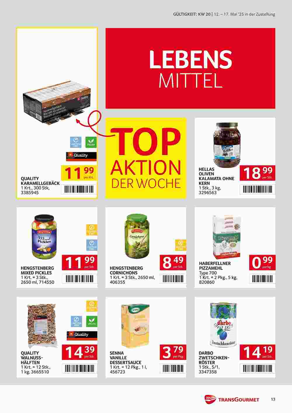 Transgourmet Flugblatt (ab 12.05.2025) - Angebote und Prospekt - Seite 13