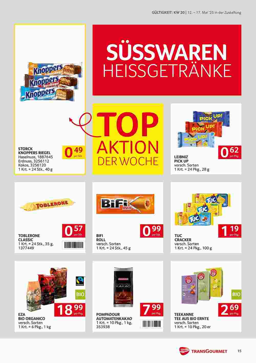 Transgourmet Flugblatt (ab 12.05.2025) - Angebote und Prospekt - Seite 15