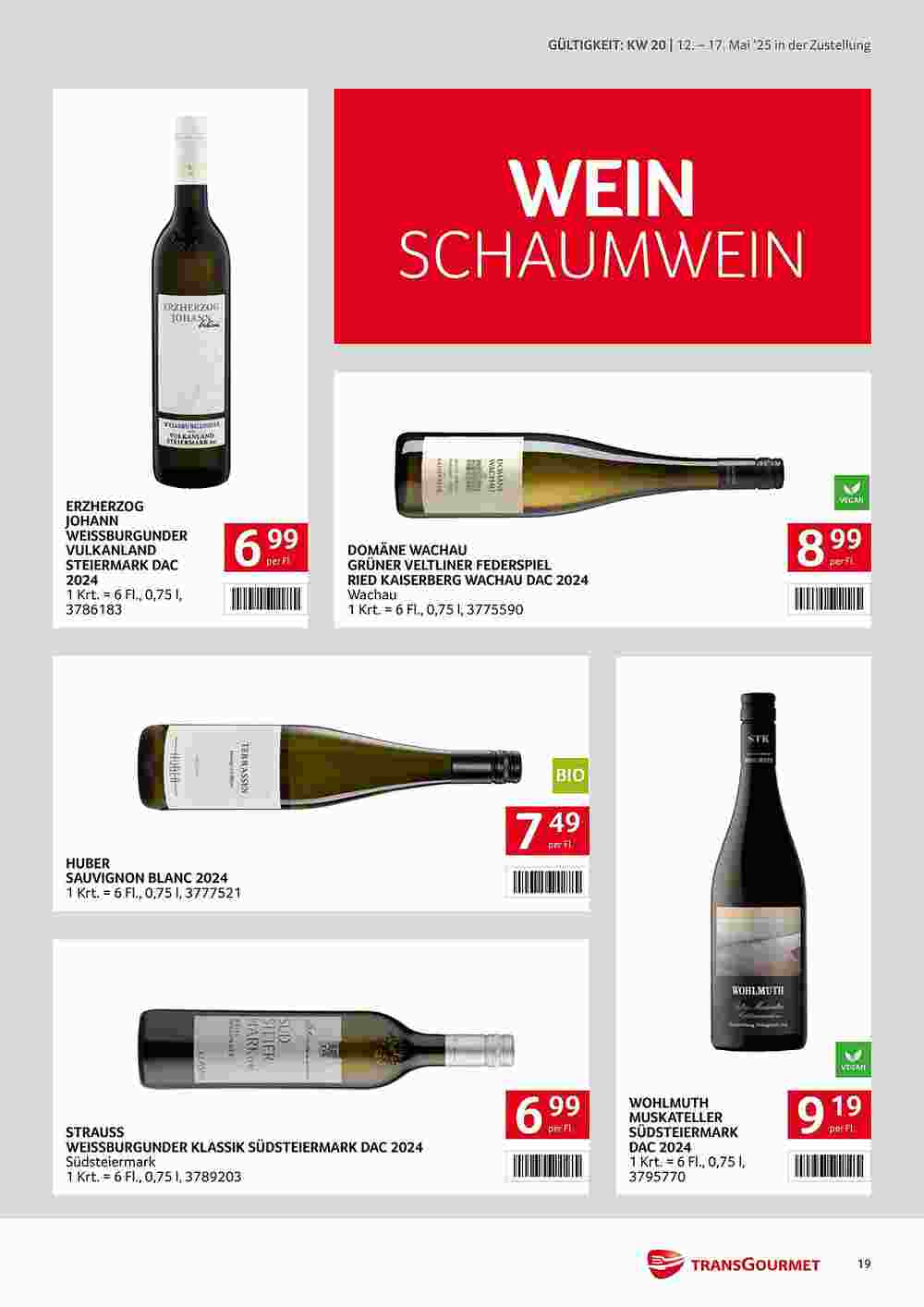 Transgourmet Flugblatt (ab 12.05.2025) - Angebote und Prospekt - Seite 19