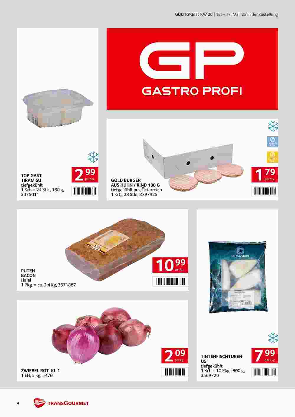 Transgourmet Flugblatt (ab 12.05.2025) - Angebote und Prospekt - Seite 4