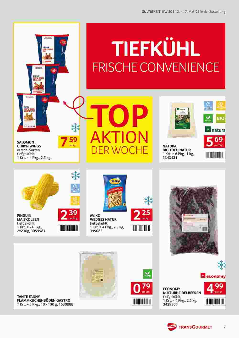 Transgourmet Flugblatt (ab 12.05.2025) - Angebote und Prospekt - Seite 9