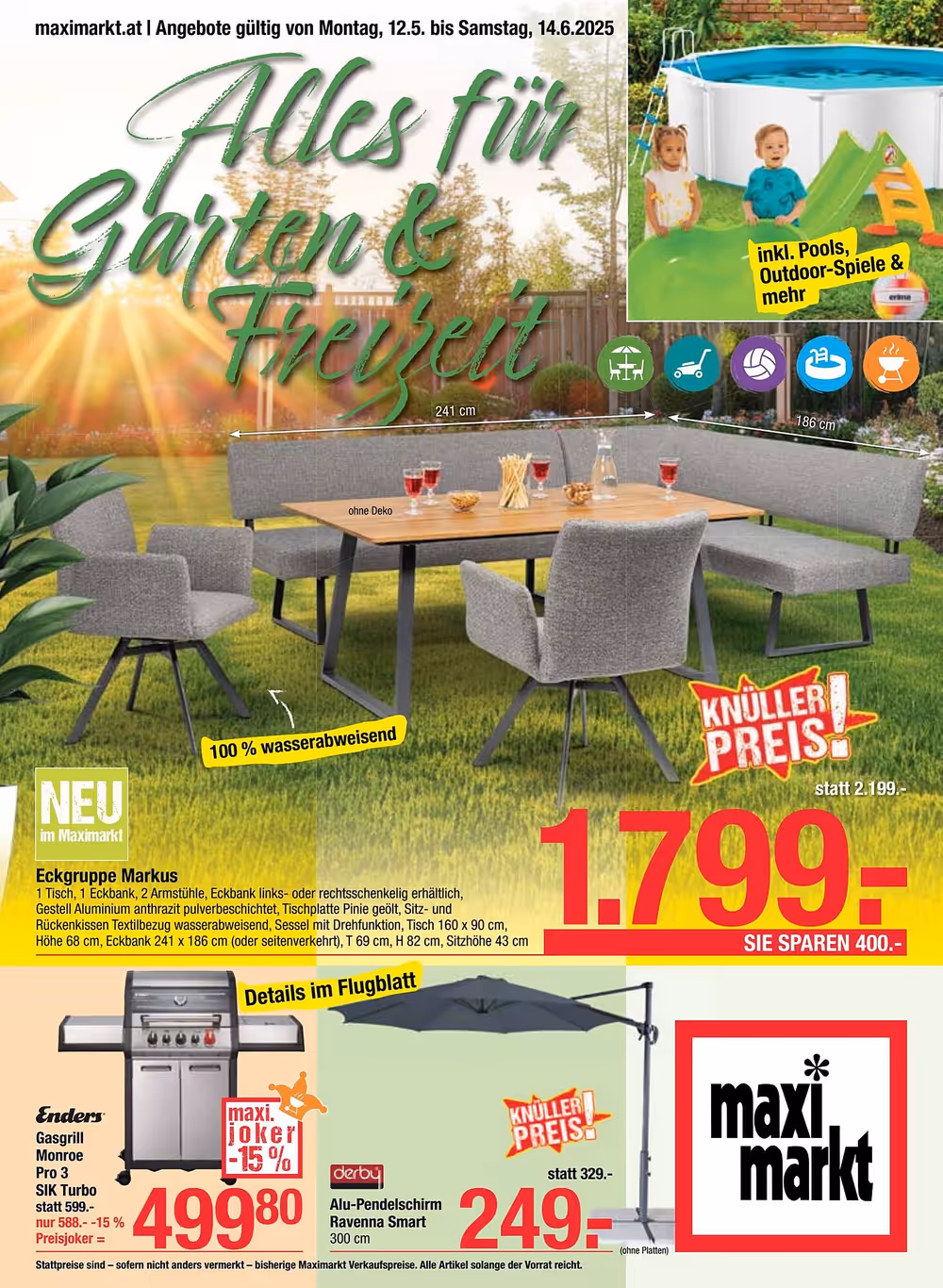 Maximarkt Flugblatt (ab 12.05.2025) - Angebote und Prospekt - Seite 1