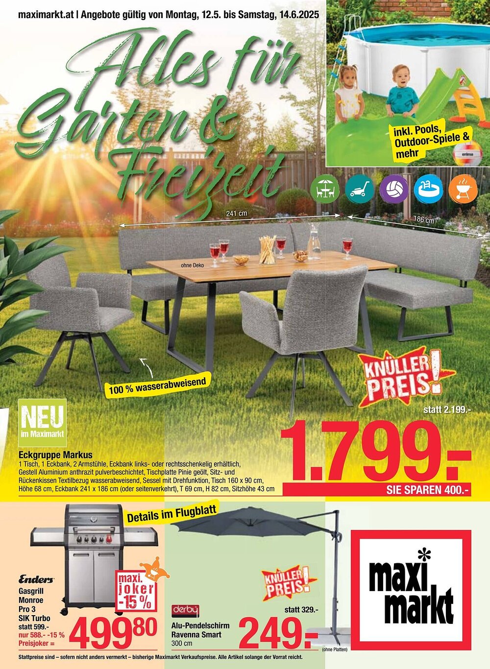 Maximarkt Flugblatt (ab 12.05.2025) - Angebote und Prospekt - Seite 1