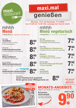 Maximarkt Flugblatt (ab 12.05.2025) - Angebote und Prospekt