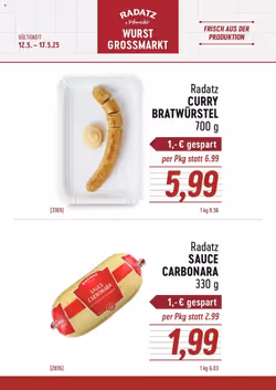 Radatz Flugblatt (ab 12.05.2025) - Angebote und Prospekt