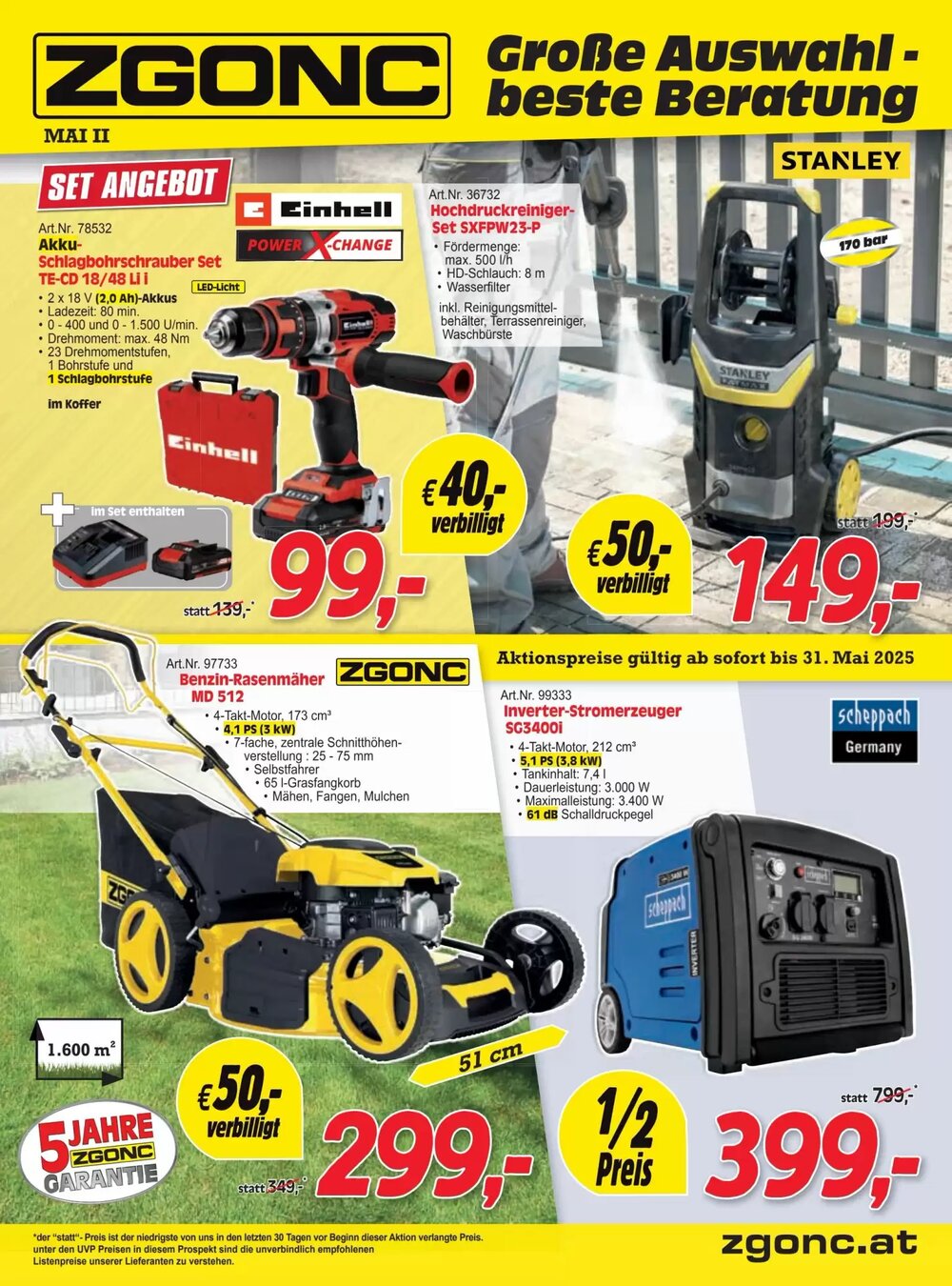 Zgonc Flugblatt (ab 13.05.2025) - Angebote und Prospekt - Seite 1