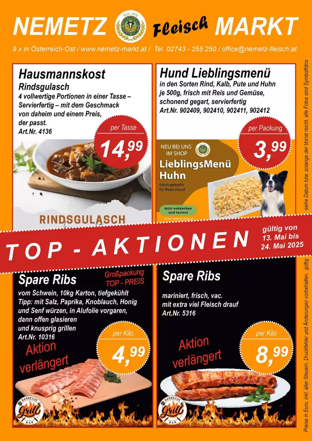 Nemetz Markt Flugblatt (ab 13.05.2025) - Angebote und Prospekt - Seite 1