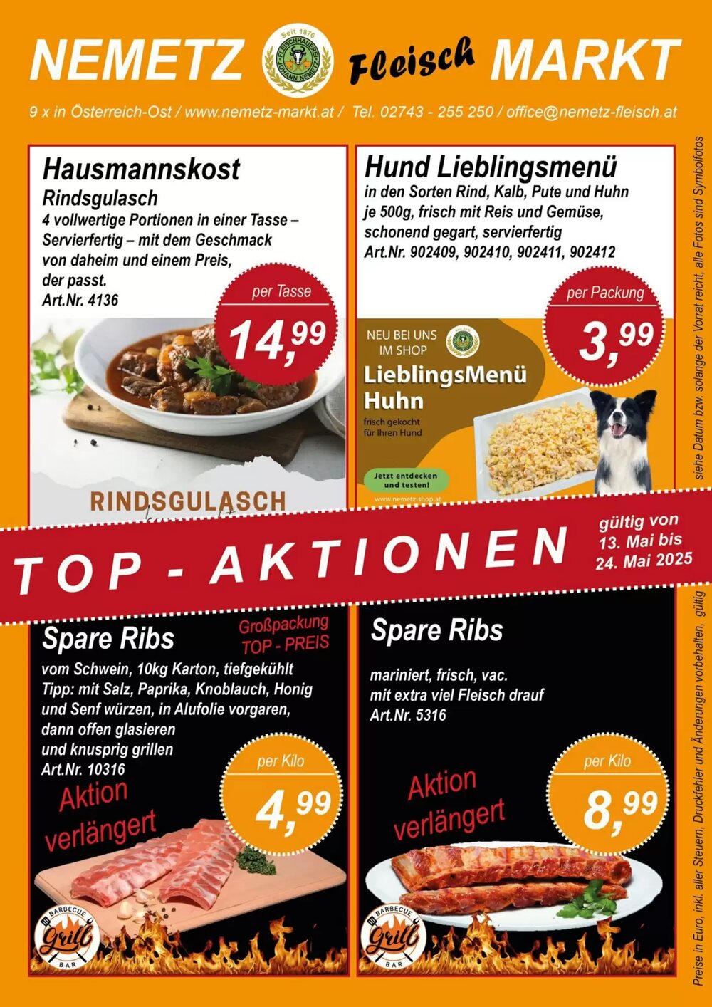 Nemetz Markt Flugblatt (ab 13.05.2025) - Angebote und Prospekt - Seite 1