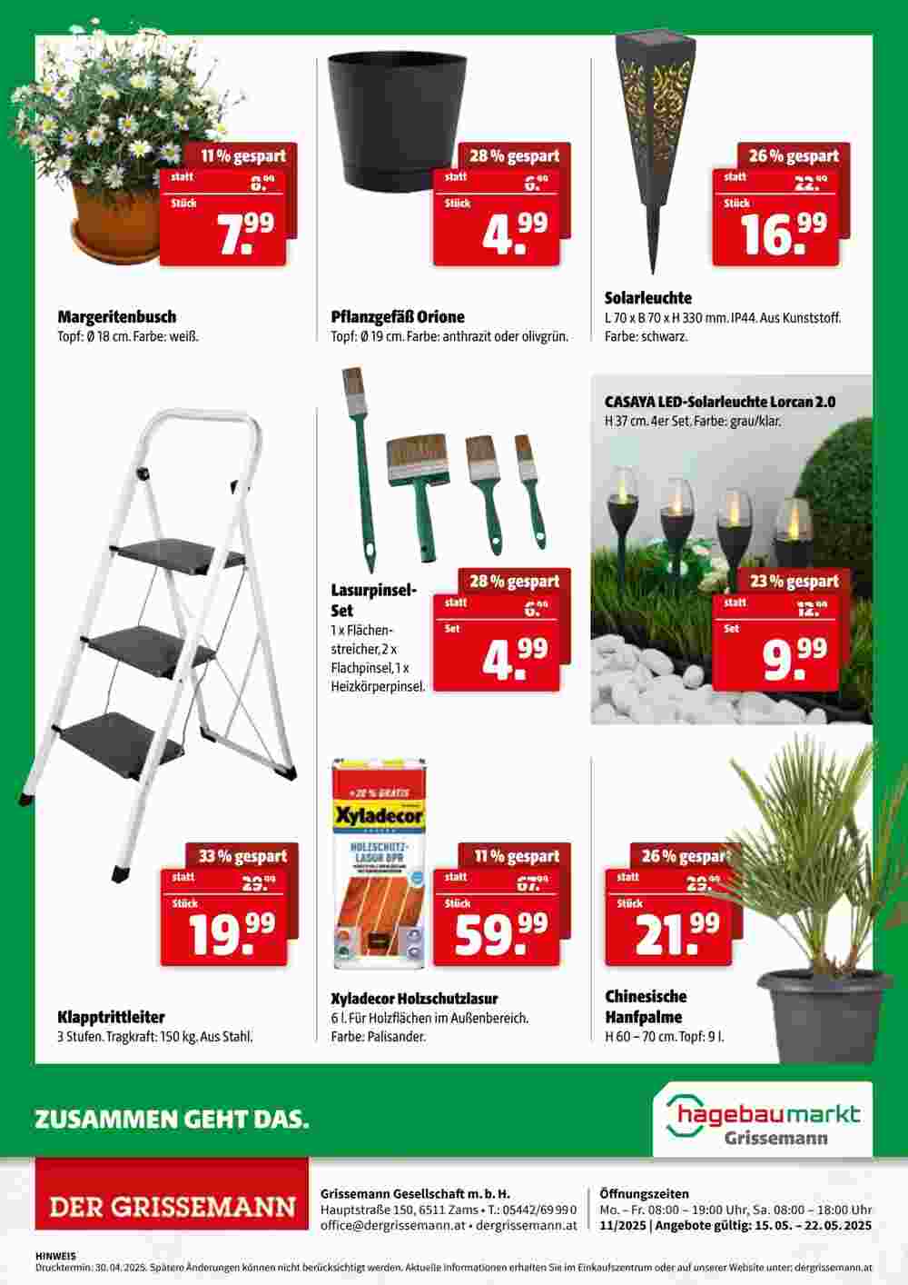 Der Grissemann Flugblatt (ab 15.05.2025) - Angebote und Prospekt - Seite 12