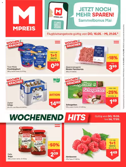 MPreis Flugblatt (ab 15.05.2025) - Angebote und Prospekt