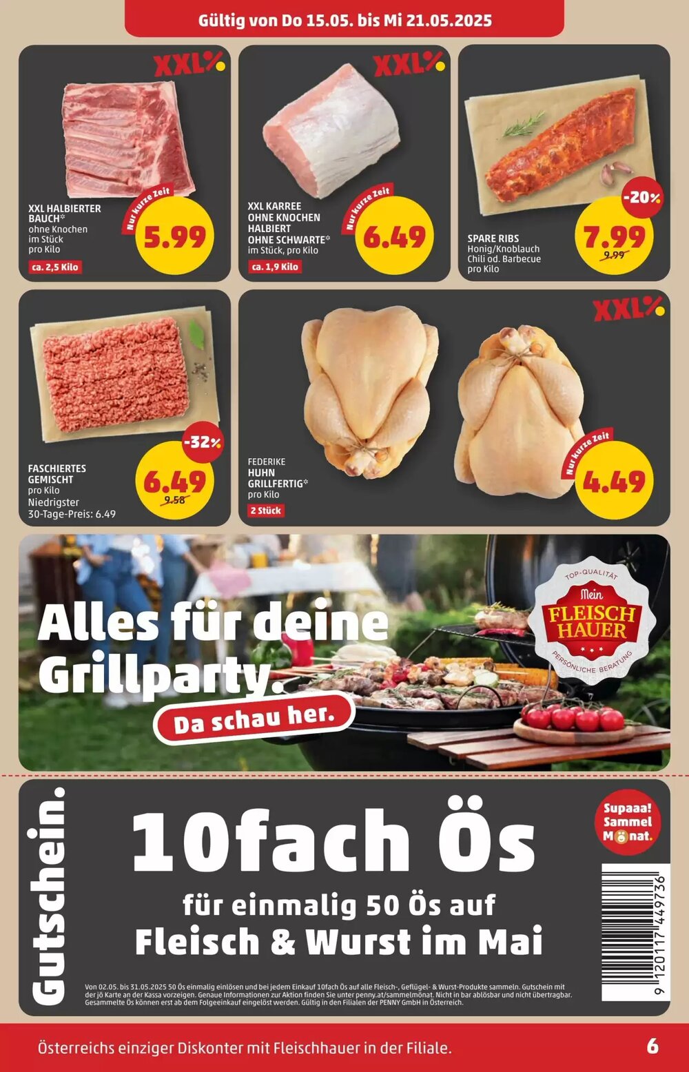 PENNY Flugblatt (ab 15.05.2025) - Angebote und Prospekt - Seite 6