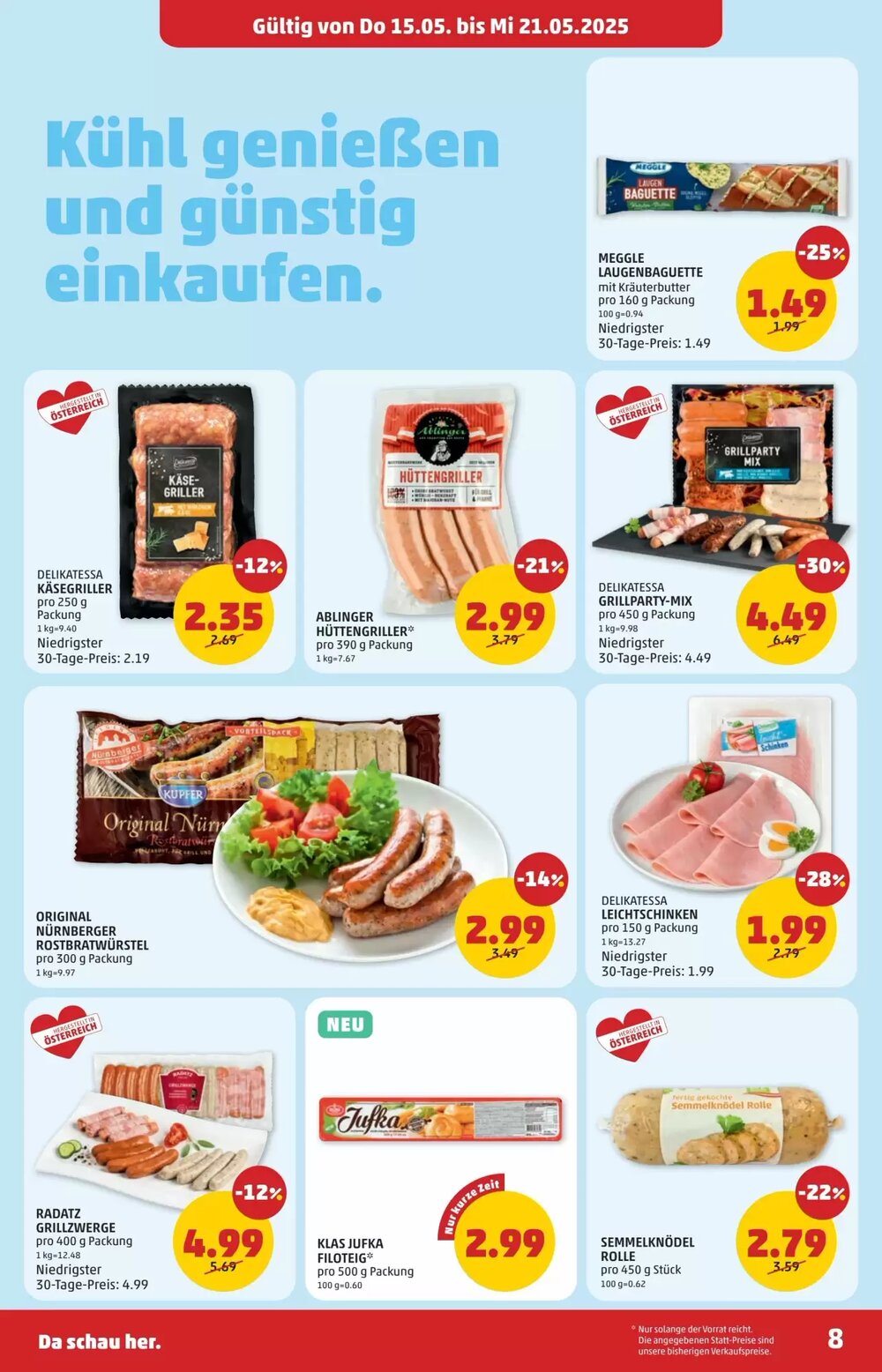 PENNY Flugblatt (ab 15.05.2025) - Angebote und Prospekt - Seite 8