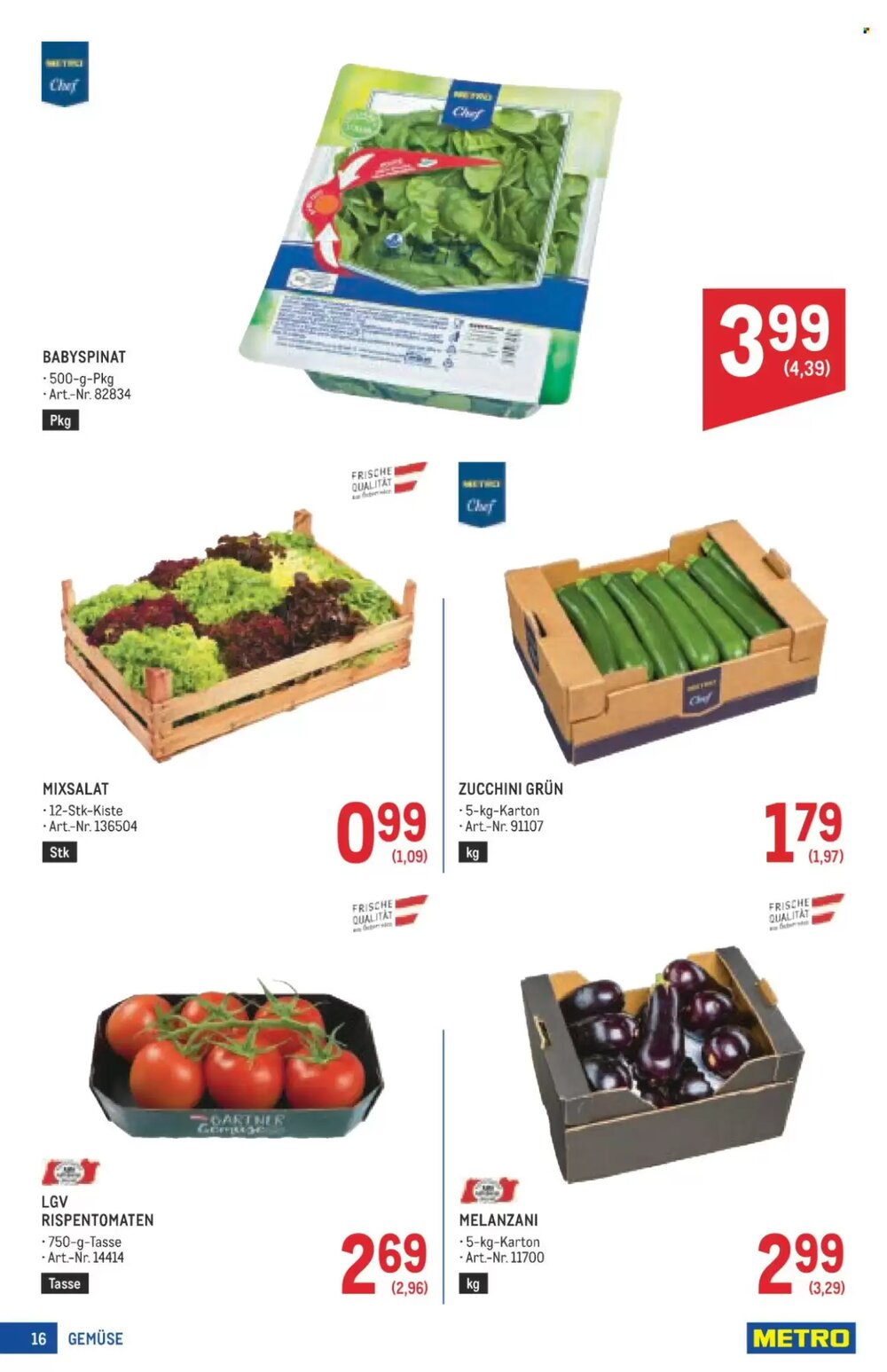 Metro Flugblatt (ab 15.05.2025) - Angebote und Prospekt - Seite 16