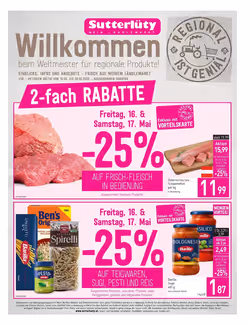 Sutterlüty Flugblatt (ab 15.05.2025) - Angebote und Prospekt