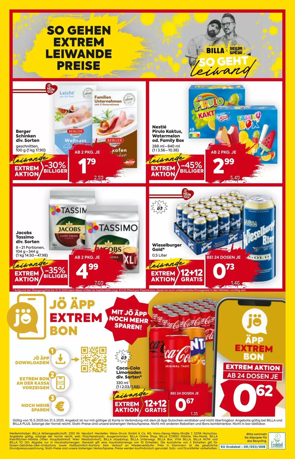 Billa Flugblatt (ab 15.05.2025) - Angebote und Prospekt - Seite 16