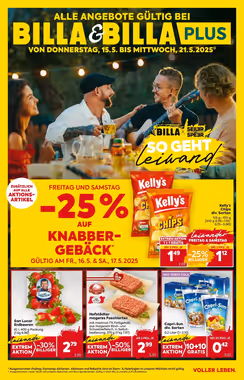 Billa Flugblatt (ab 15.05.2025) - Angebote und Prospekt