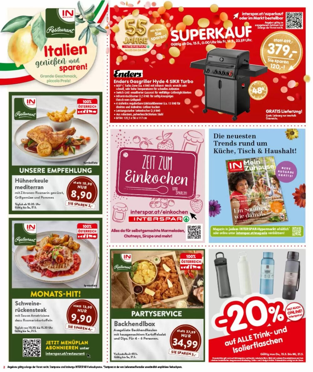 Interspar Flugblatt (ab 15.05.2025) - Angebote und Prospekt - Seite 2