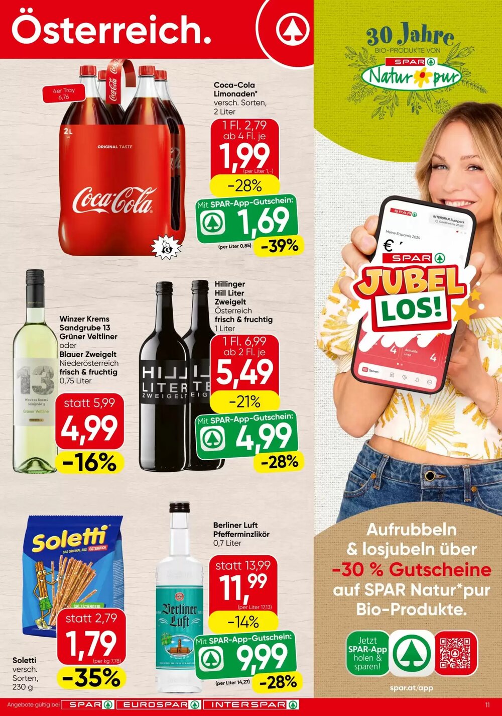 Spar Flugblatt (ab 15.05.2025) - Angebote und Prospekt - Seite 11
