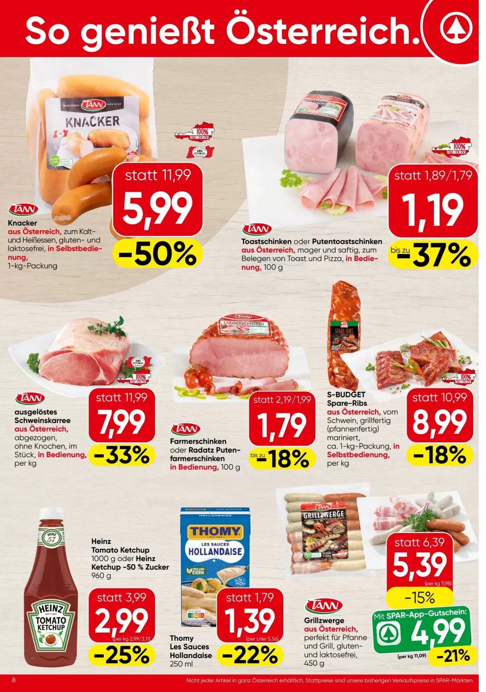 Spar Flugblatt (ab 15.05.2025) - Angebote und Prospekt - Seite 8