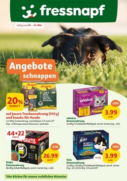 Fressnapf Flugblatt (ab 15.05.2025) - Angebote und Prospekt